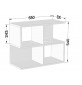 Masuta Cafea CUBIC